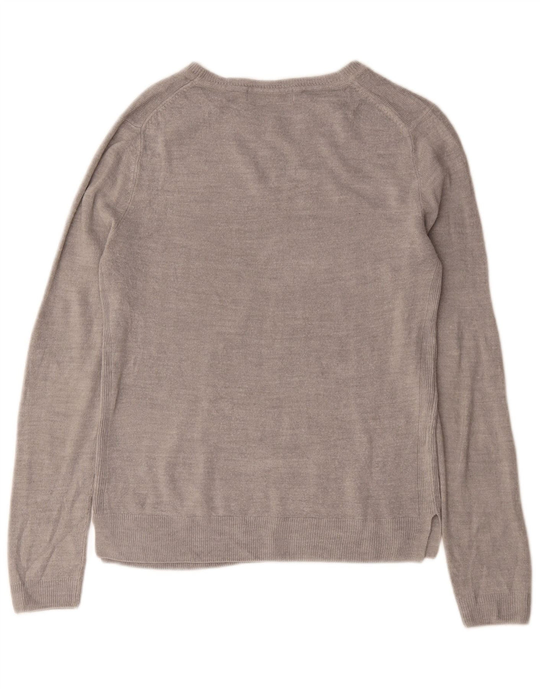 Marks & Spencer Pull col bateau pour femme Gris moyen UK 12