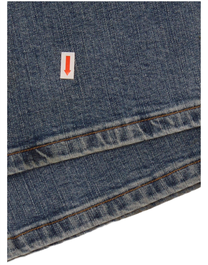 WRANGLER Jean Droit Texas Stretch Homme W38 L32 Bleu Coton