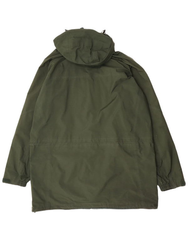 Berghaus Manteau imperméable à capuche pour homme UK 44 2XL Vert Polyester
