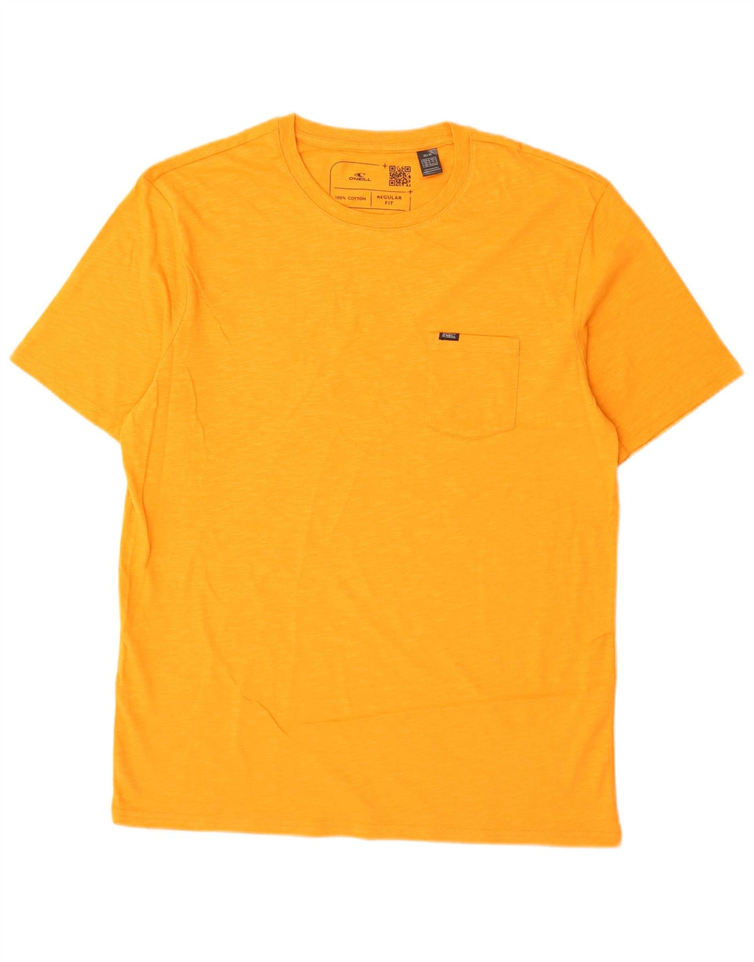 O'Neill T-Shirt Coupe Régulière Homme Orange Moyen Coton