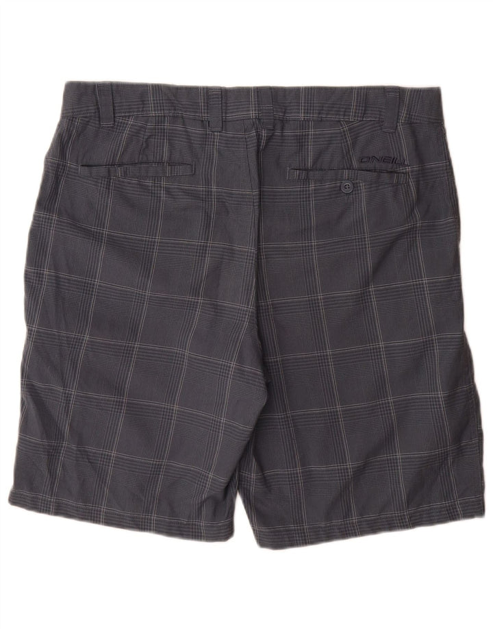 O'Neill Short Chino Homme W36 Large Bleu Marine à Carreaux Polyester