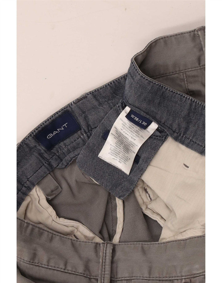 Gant Pantalon court homme W38 L25 Gris Coton