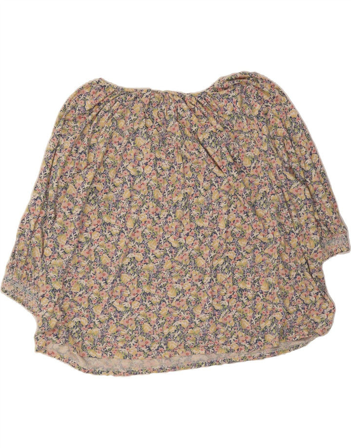 CHAPS Womens Big & Tall Oversized Blouse Top UK 20 2XL Multicoloured Vintage Chaps and Second-Hand Chaps from Messina Hembry 