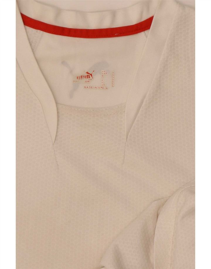 Puma T-Shirt Homme Blanc Taille L