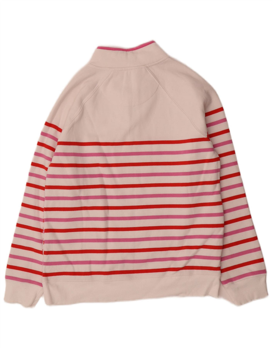 Crew Clothing Sweat-shirt pour femme UK 12 Medium Multicolore Rayé
