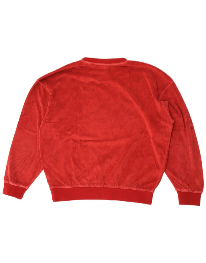 Kappa Sweat-shirt surdimensionné graphique pour femme UK 14 Marron moyen