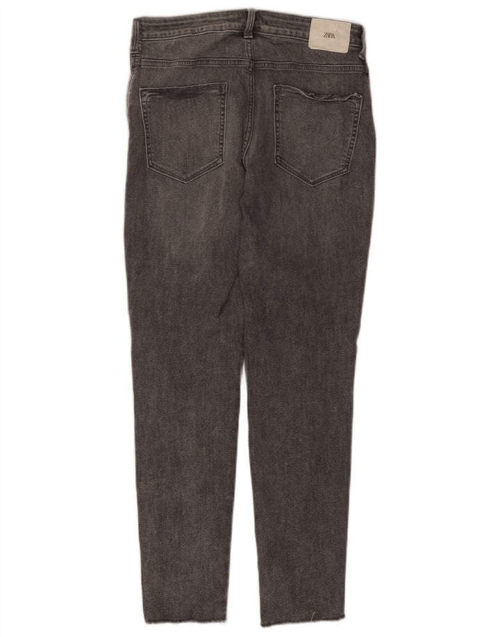 Zara Jean Slim Femme EU 42 Large W32 L28 Gris