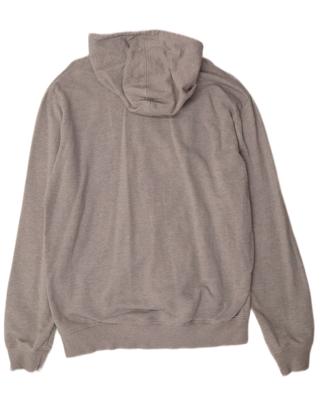 Replay Pull à capuche zippé graphique pour homme 2XL Gris Coton