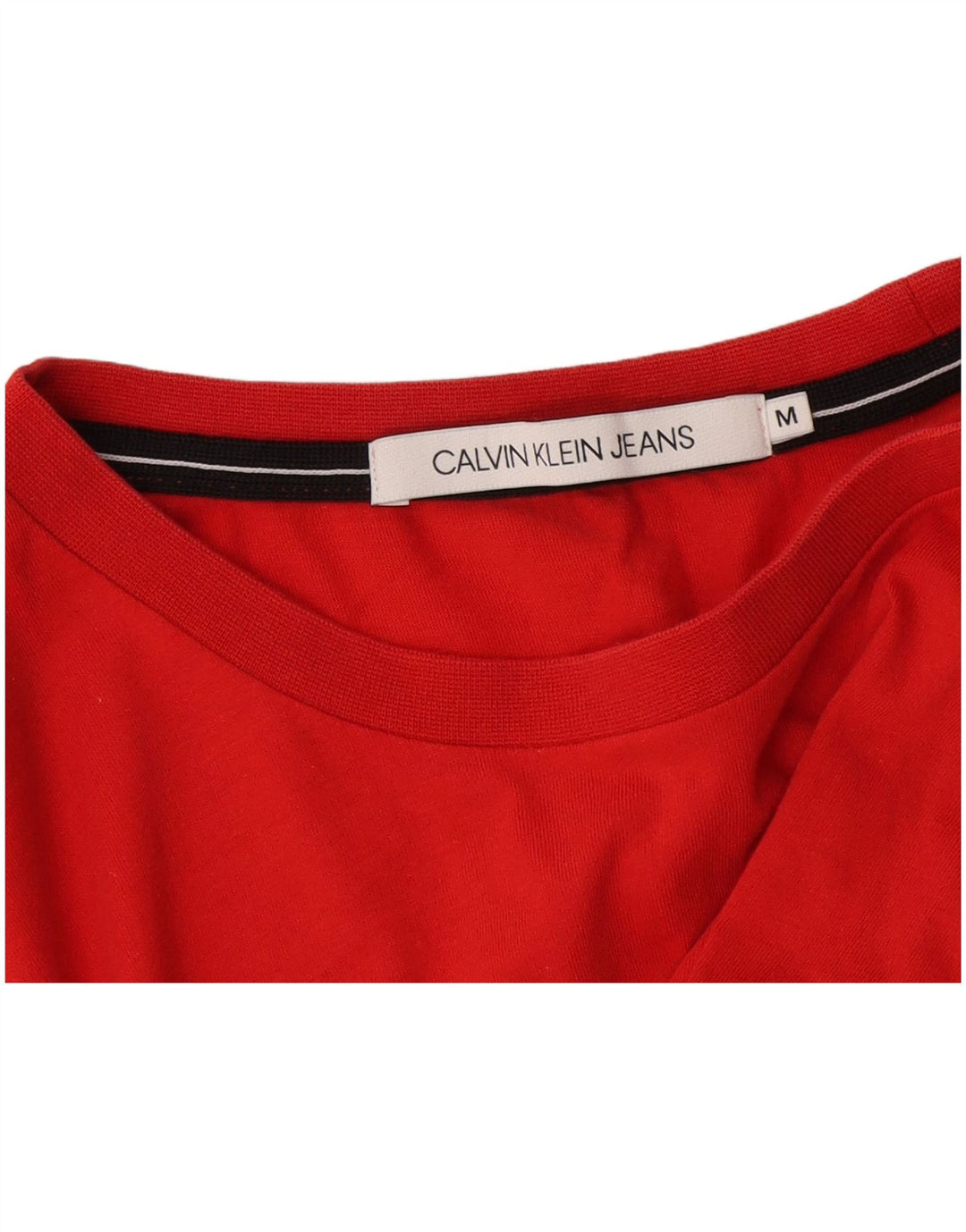 Calvin Klein Jeans T-Shirt Homme Rouge Moyen