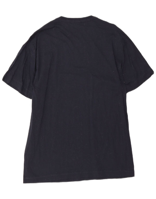 Fila T-Shirt Homme Top UK 36 Petit Bleu Marine Coton