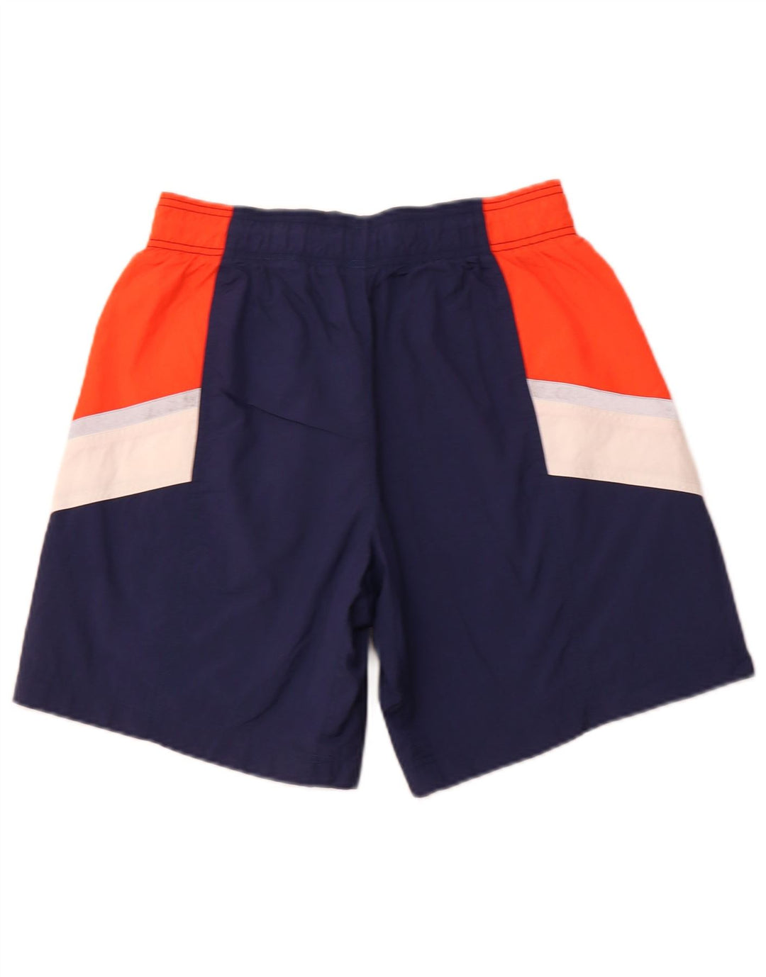NIKE Short de sport pour homme en polyester color block bleu marine moyen