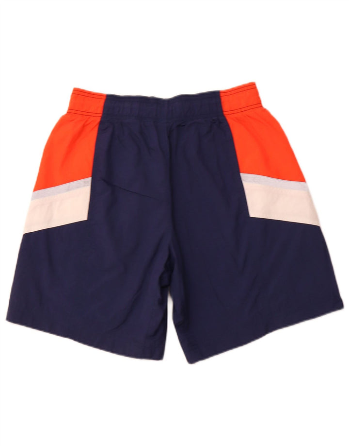 NIKE Short de sport pour homme en polyester color block bleu marine moyen