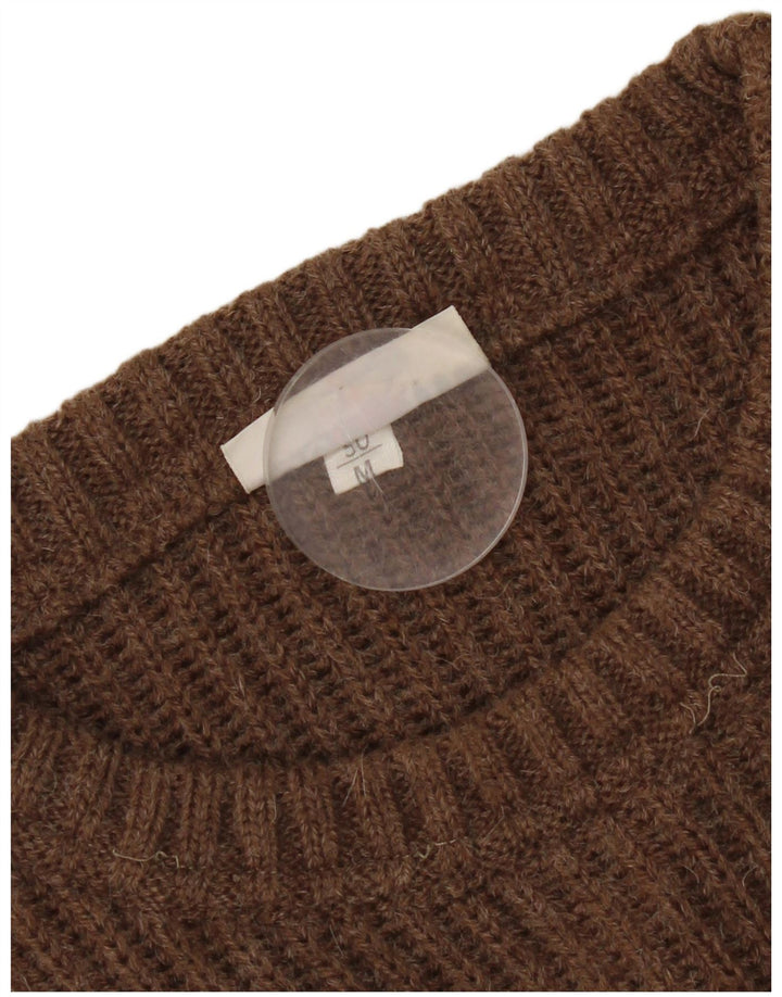 Setball Pull à col rond pour homme IT 50 Marron moyen Colourblock