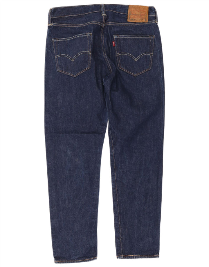 Levi's Jean Droit 501 CT Homme Bleu W34 L32 Coton