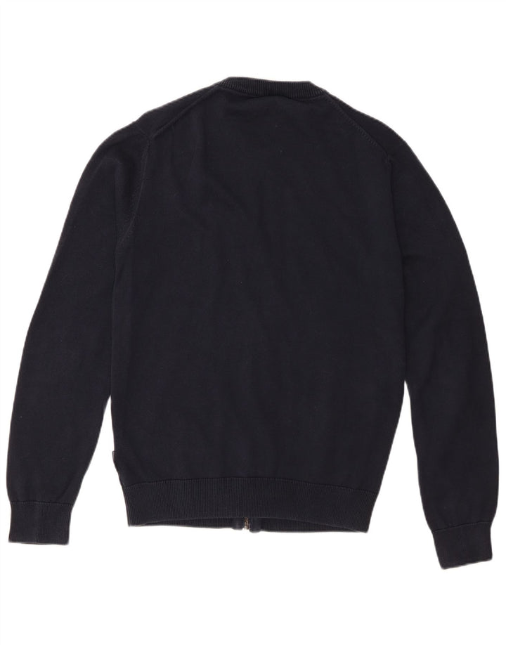 French Connection Cardigan Homme Petit Pull Bleu Marine Coton