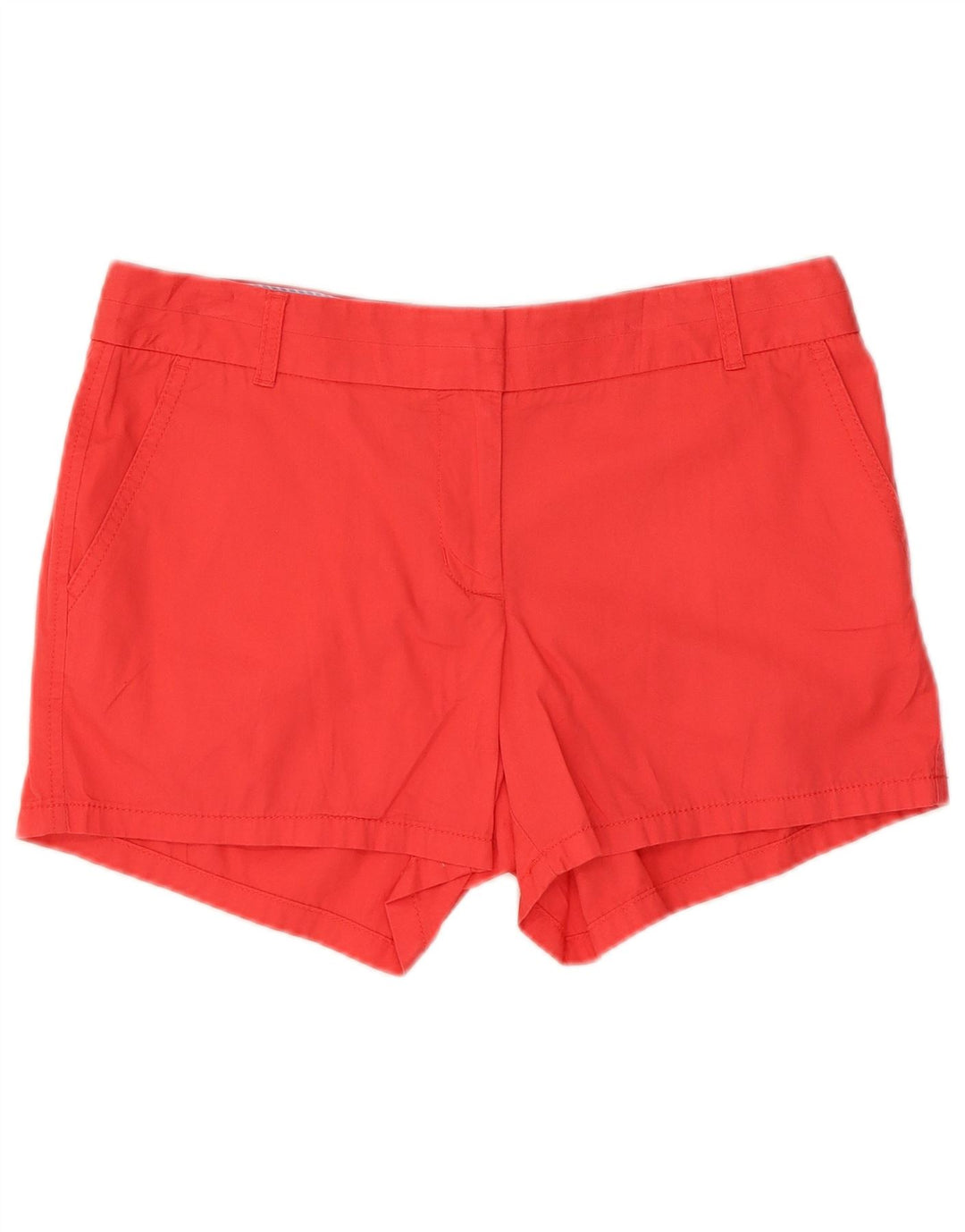 J. Crew Short Chino Femme US 8 Medium W34 Coton Rouge
