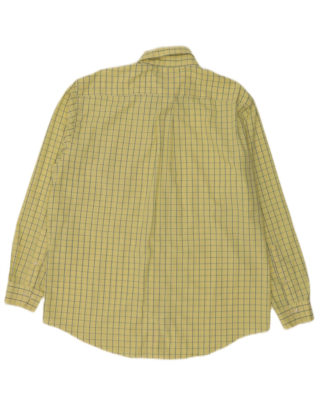 Brooks Brothers Chemise Homme Grand Carreau Jaune Coton
