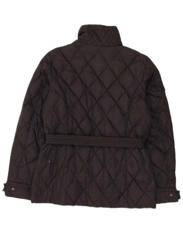 Diadora Veste matelassée pour femme UK 14 Medium Noir