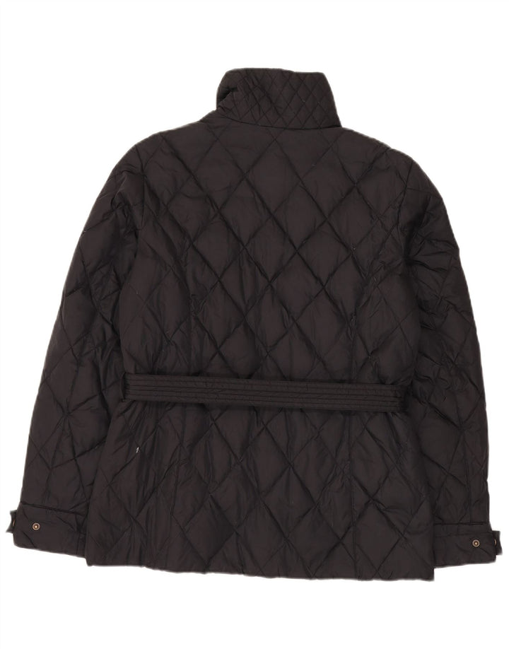 Diadora Veste matelassée pour femme UK 14 Medium Noir