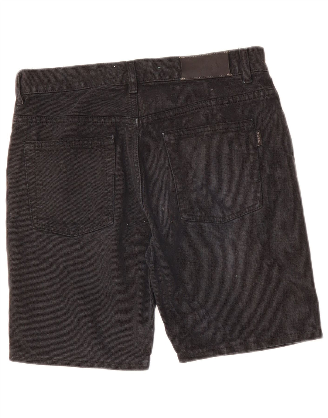CALVIN KLEIN Short en Jean W31 Homme Noir Moyen Coton