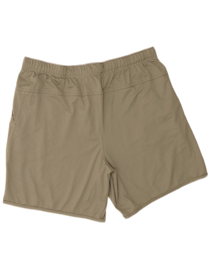 Nike Short de sport Dri Fit XL pour homme Kaki Polyester