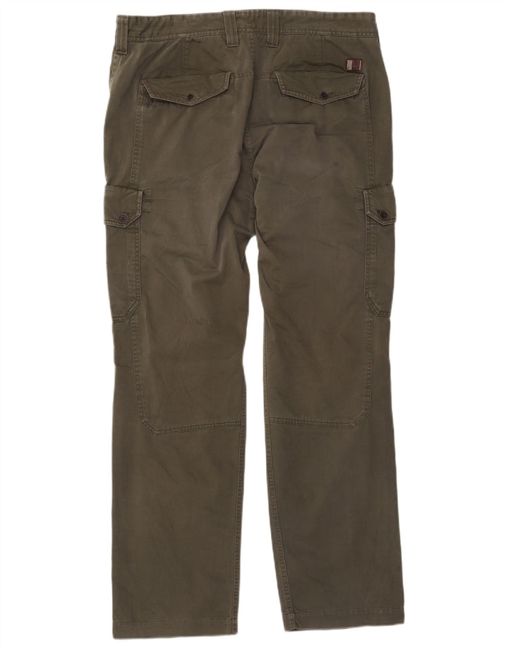 Timberland Pantalon Cargo Droit Earthkeepers Homme W35 L31 Kaki Coton