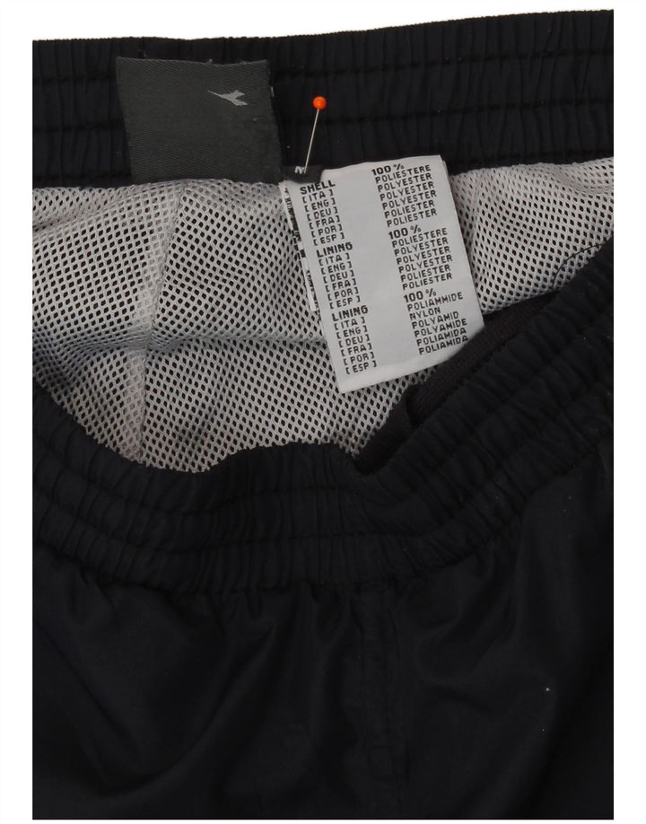 Diadora Pantalon De Survêtement Joggers Homme Bleu Marine Moyen Polyester