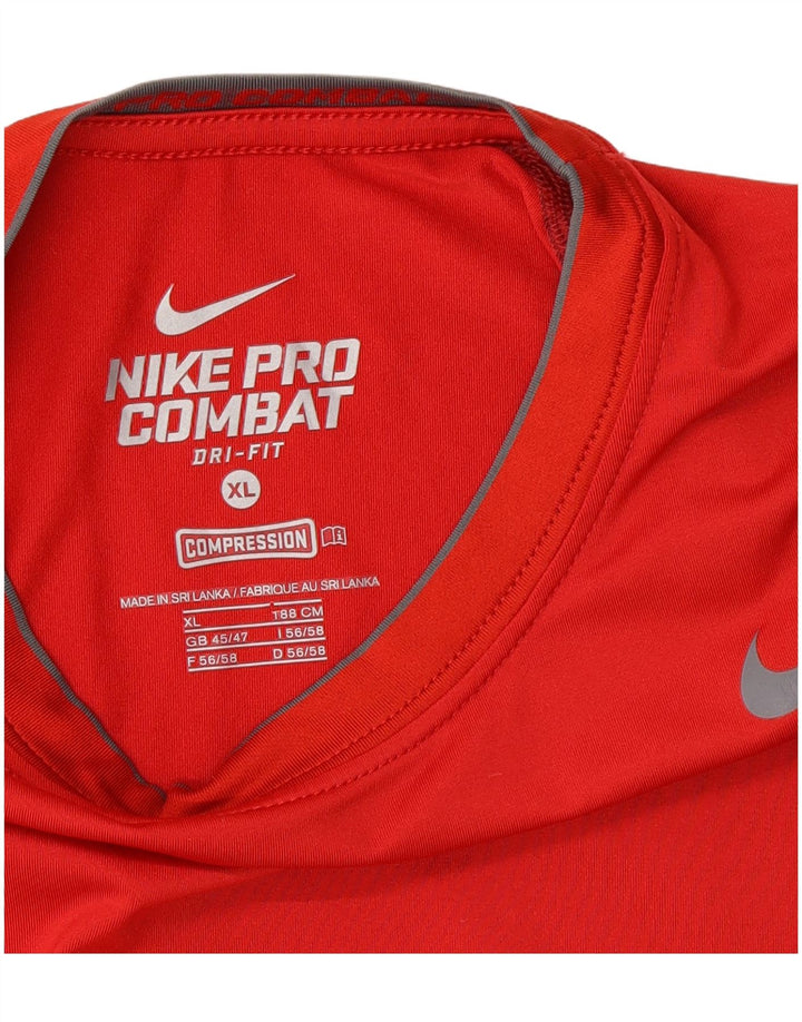 NIKE T-shirt Dri Fit pour homme UK 45/47 XL Rouge