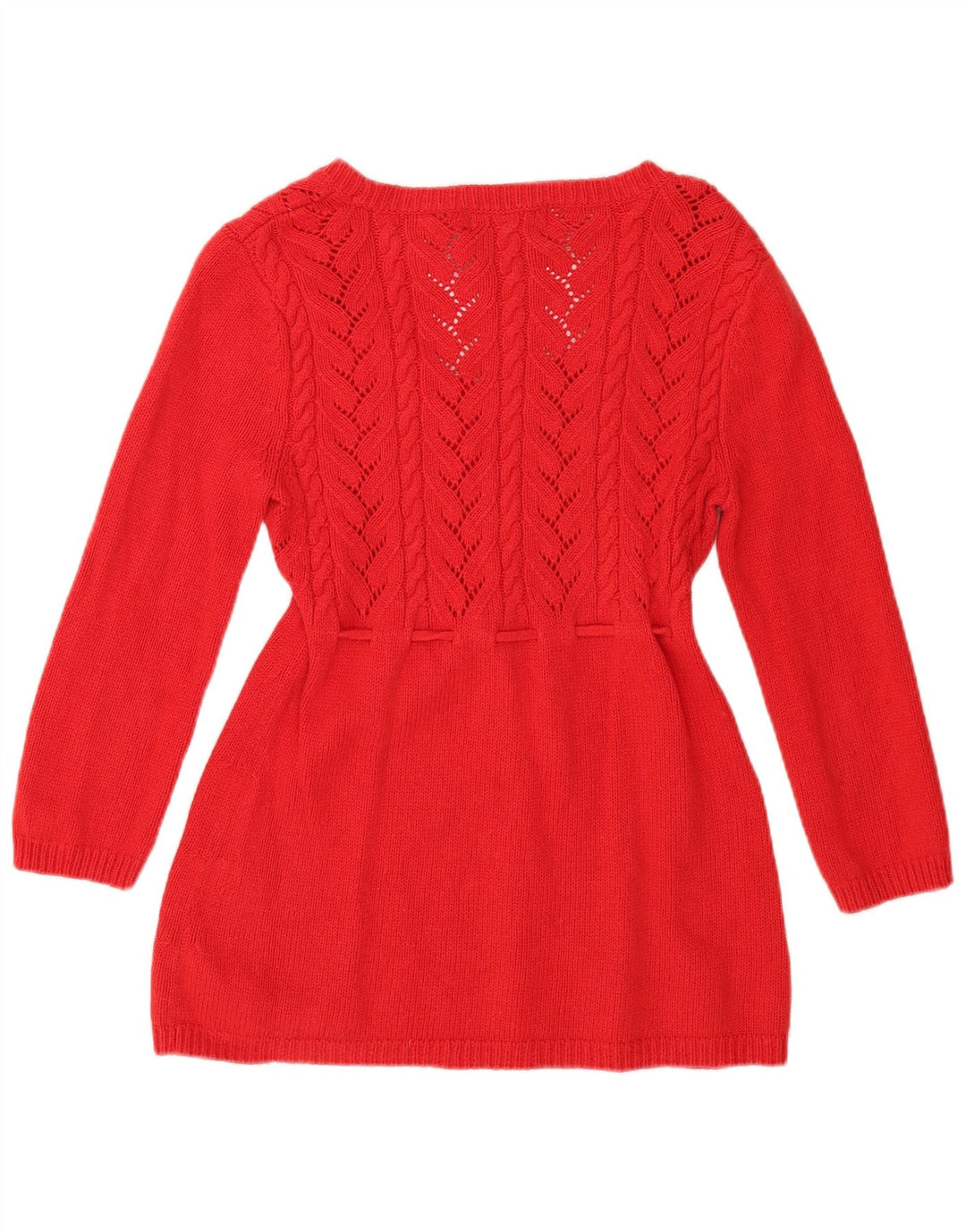 MICHAEL KORS Pull à manches 3/4 et col bateau pour femme - Rouge moyen - UK 12