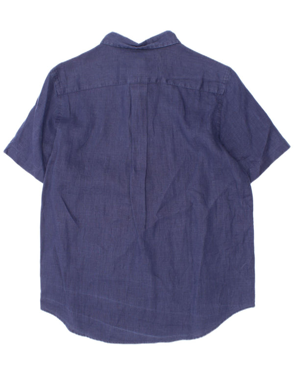 Ralph Lauren Chemise à manches courtes pour garçon 14-15 ans Bleu marine Taille L