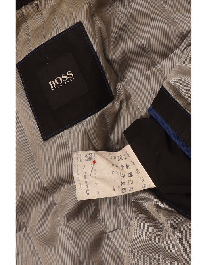 Hugo Boss Pardessus homme EU 52 XL laine grise
