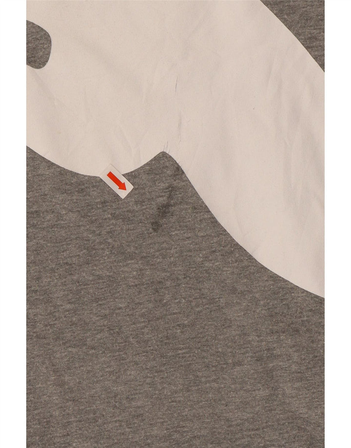 PUMA T-shirt graphique pour homme 2XL Gris