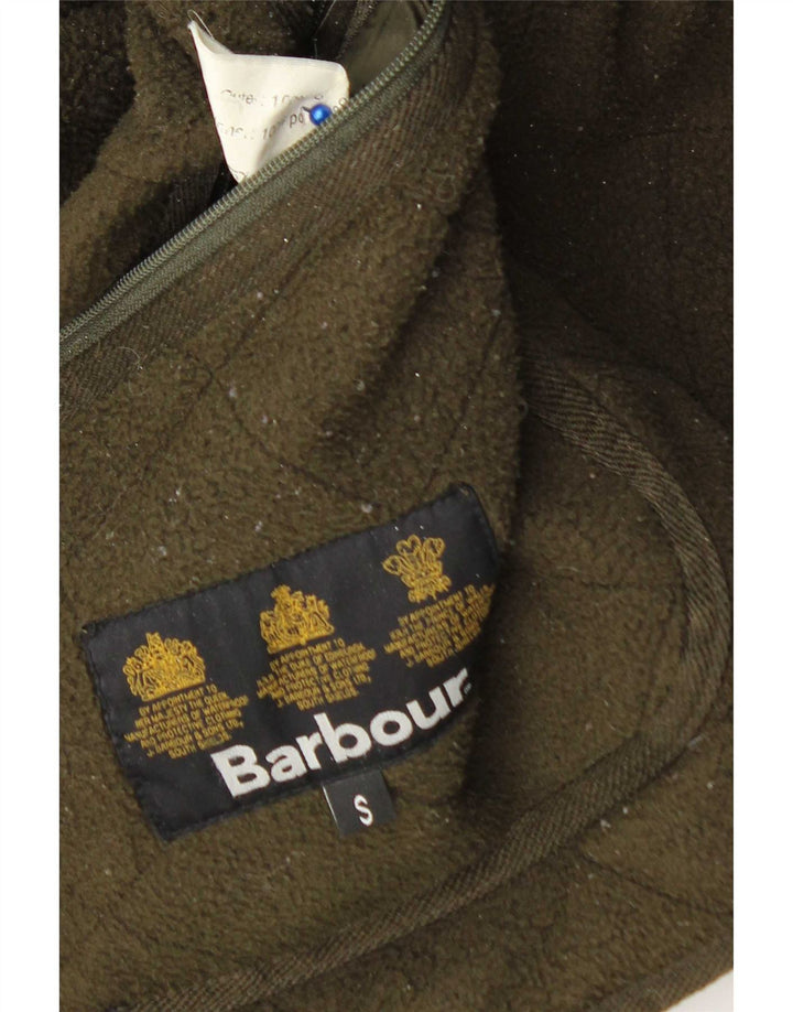 Barbour Veste matelassée pour hommes UK 36 Small Green Polyamide