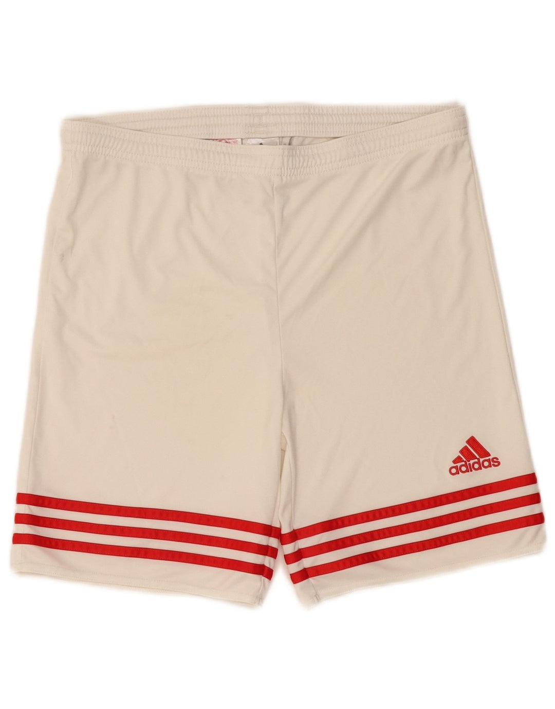 ADIDAS Short de sport Climalite pour garçon 13-14 ans XL Blanc cassé Polyester
