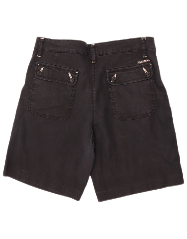 Conte of Florence Short Chino Femme IT 42 Medium W28 Coton Noir
