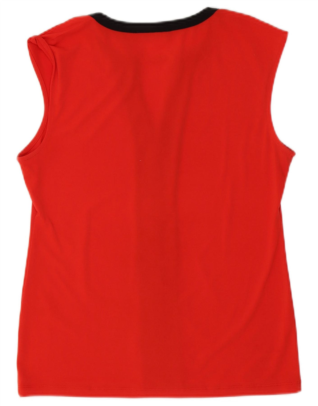 Calvin Klein Chemisier pour femme UK 10 Petit Rouge Colorblock Polyester