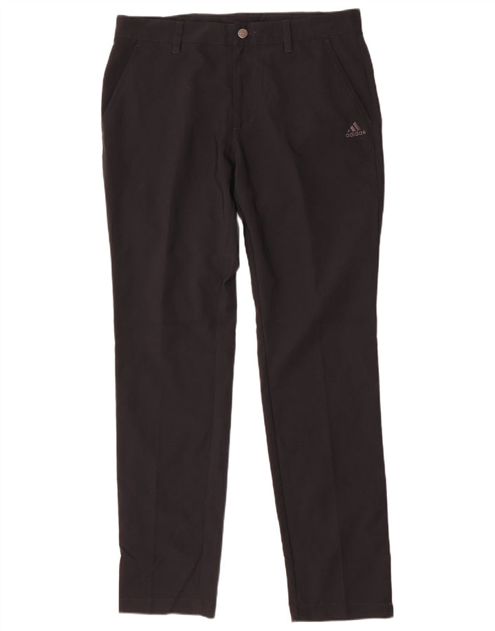 Adidas Pantalon Chino Slim Homme W32 L32 Noir Polyester