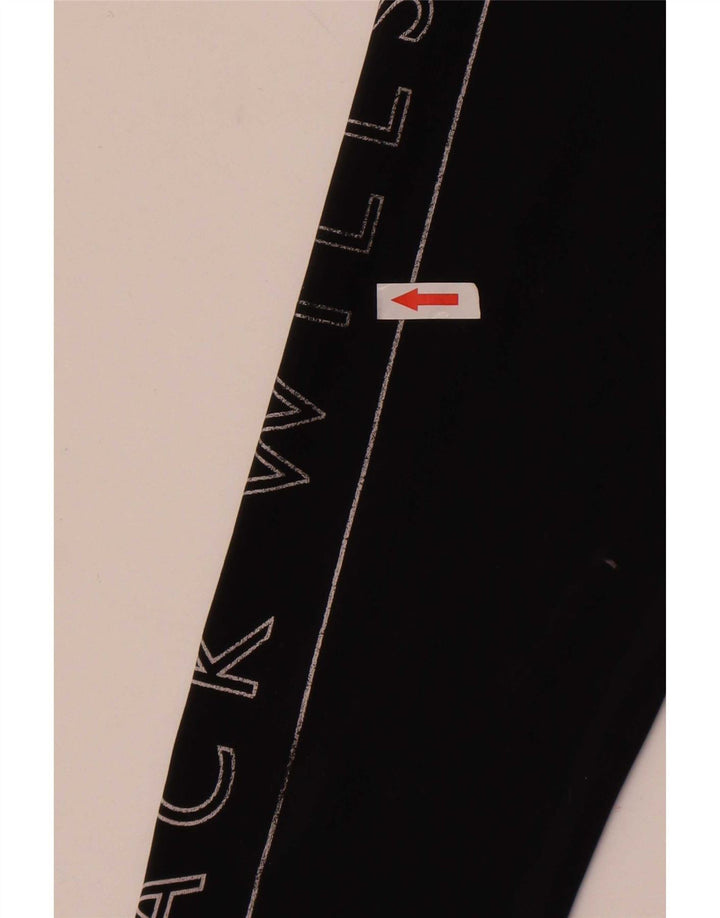 Jack Wills Leggings graphiques pour femmes UK 12 Polyester noir moyen