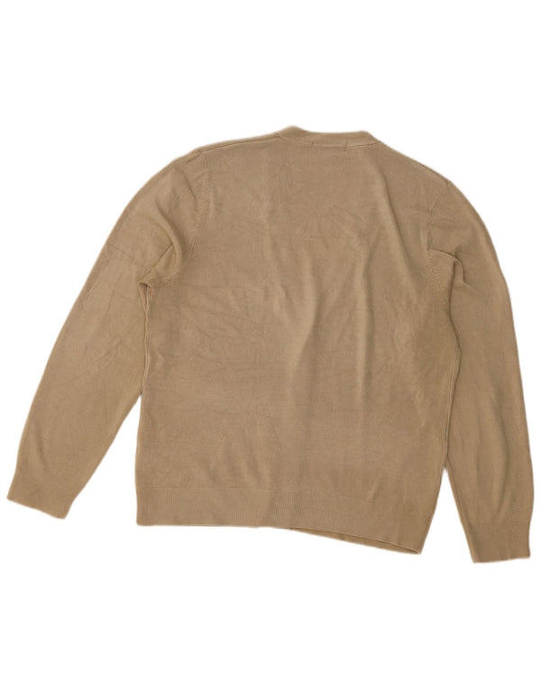 Marks & Spencer Pull cardigan Blue Harbor pour femme UK 12 Beige moyen