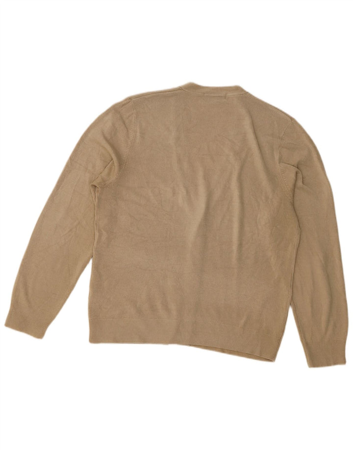 Marks & Spencer Pull cardigan Blue Harbor pour femme UK 12 Beige moyen
