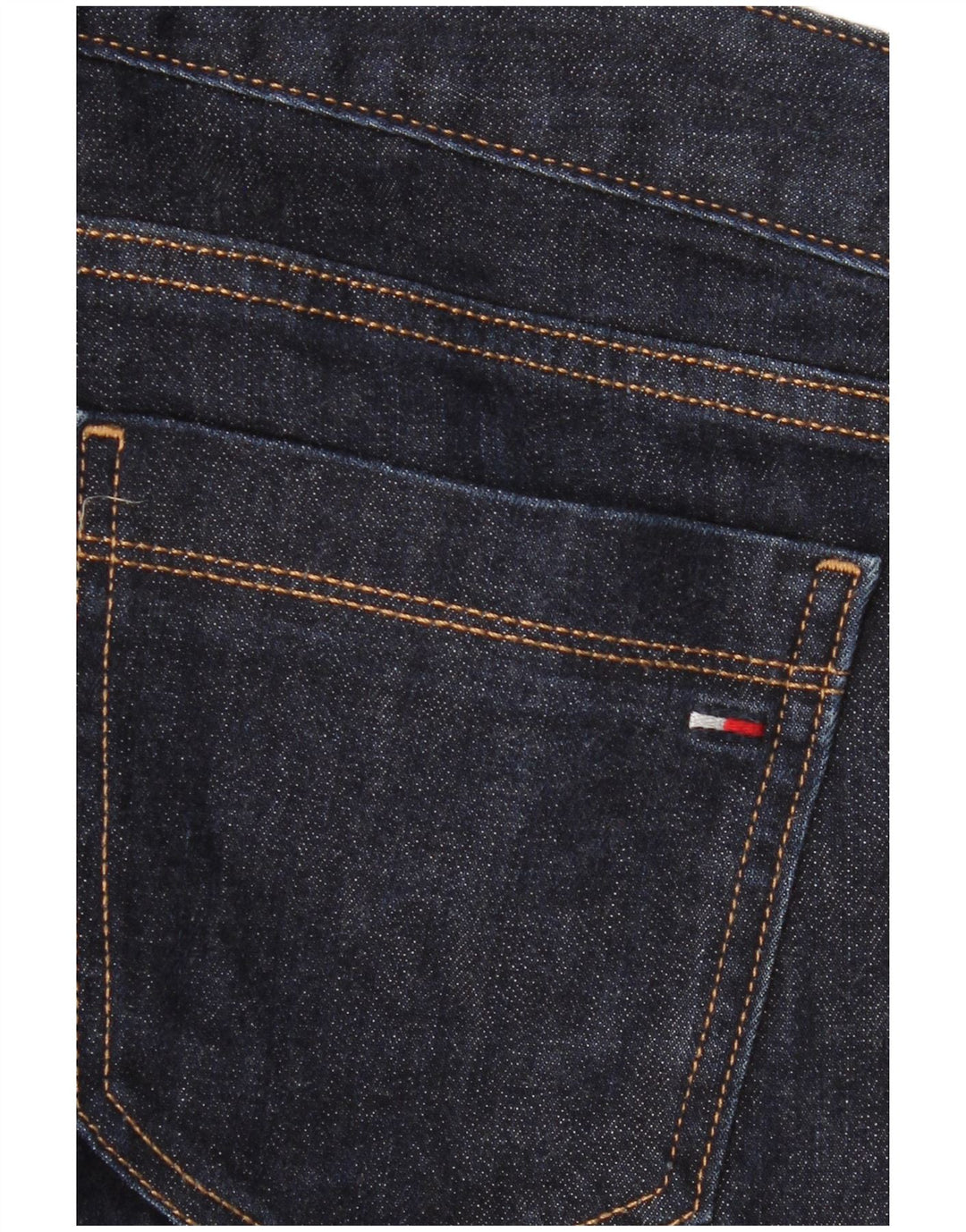 Tommy Hilfiger Jean droit pour femme US 6 Medium W32 L30 Bleu marine