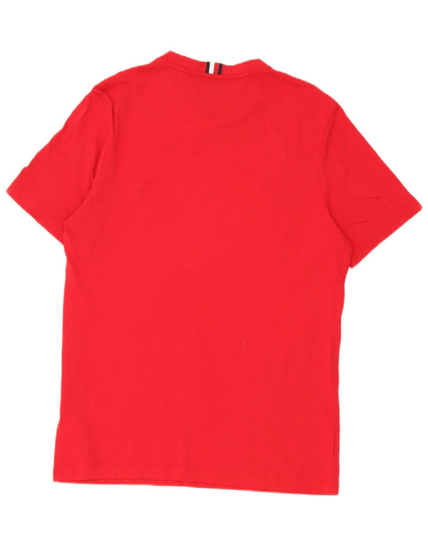 Tommy Hilfiger T-Shirt Regular Fit Homme Rouge Coton