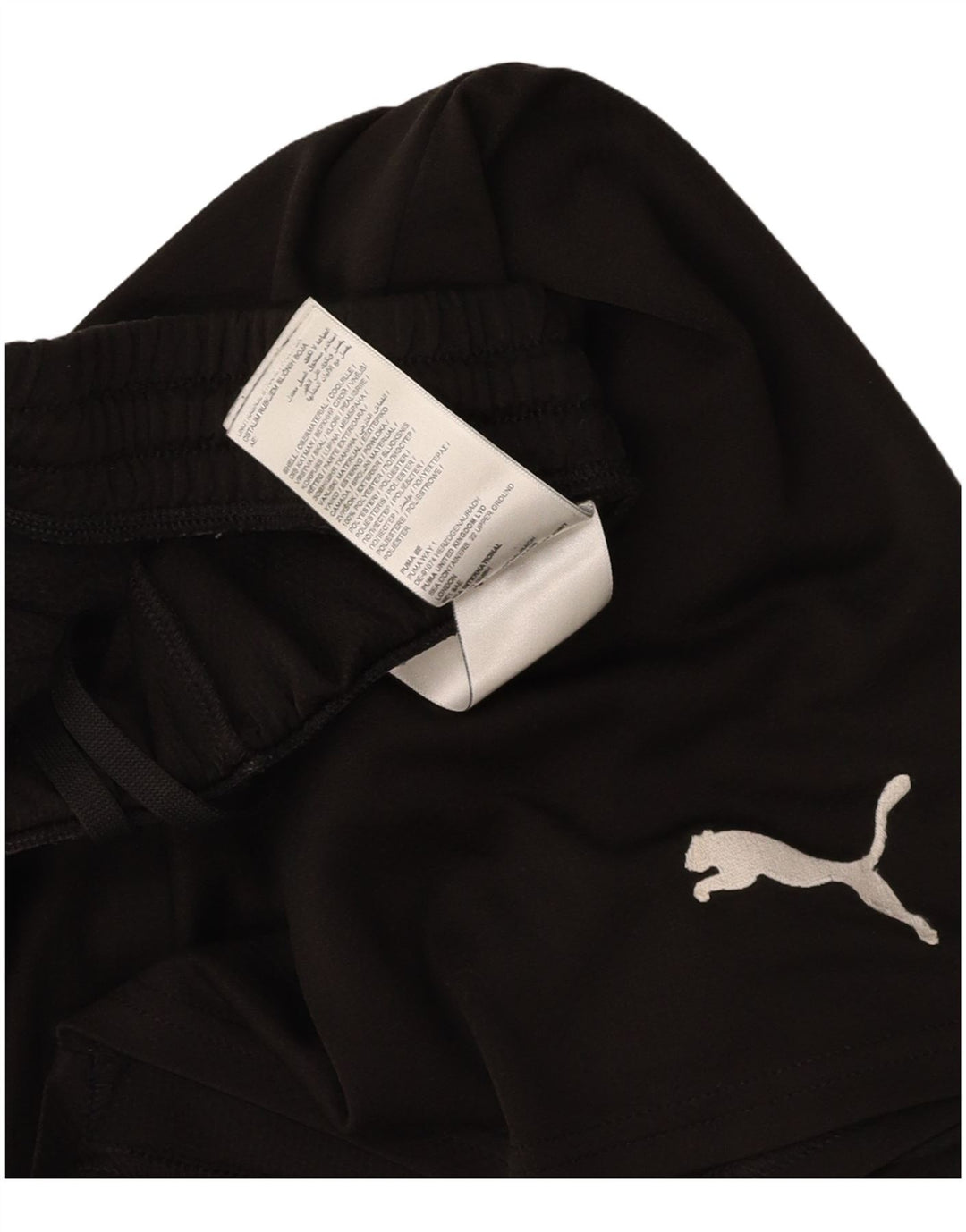 PUMA Short de sport AC Milan pour femme UK 10 Petit Noir Polyester