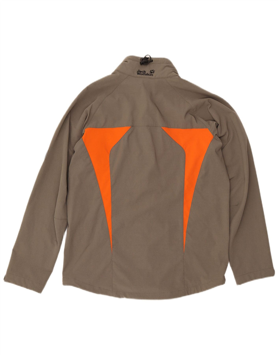 Jack Wolfskin Veste Bomber Zippée Homme UK 34 Petit Kaki Polyamide