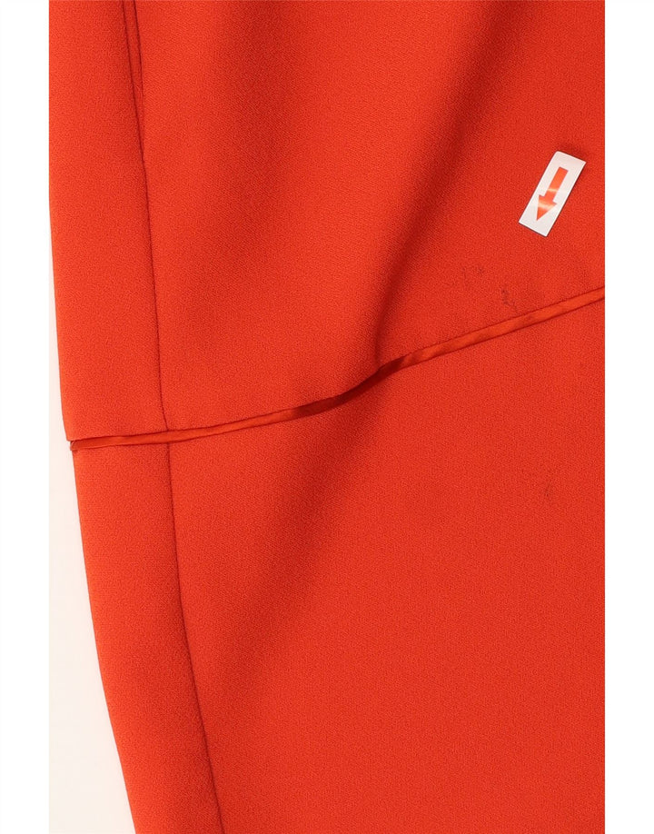 Coast Robe droite sans manches pour femme UK 16 Large Orange Polyester