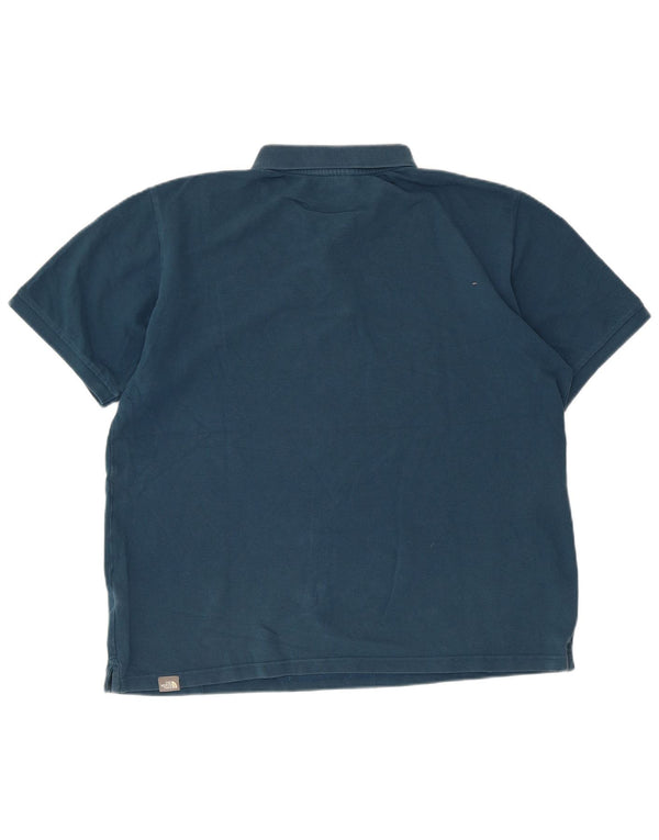The North Face Polo Homme Grand Bleu Coton