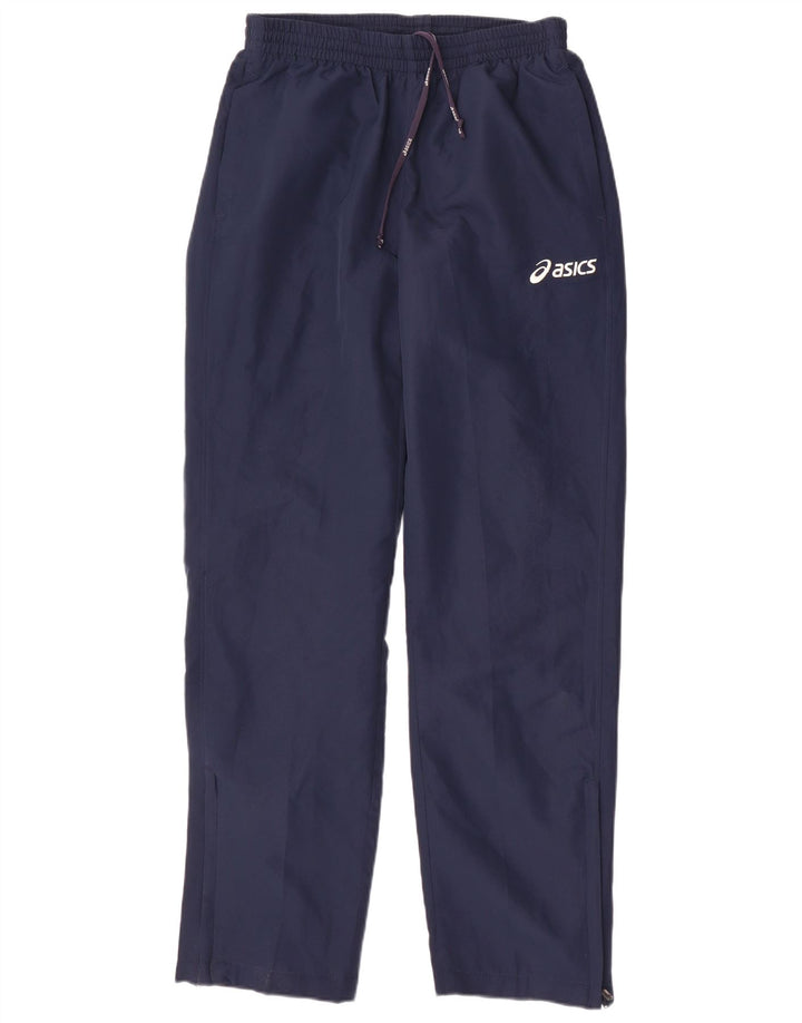 Asics Pantalon de survêtement homme XL bleu marine polyester
