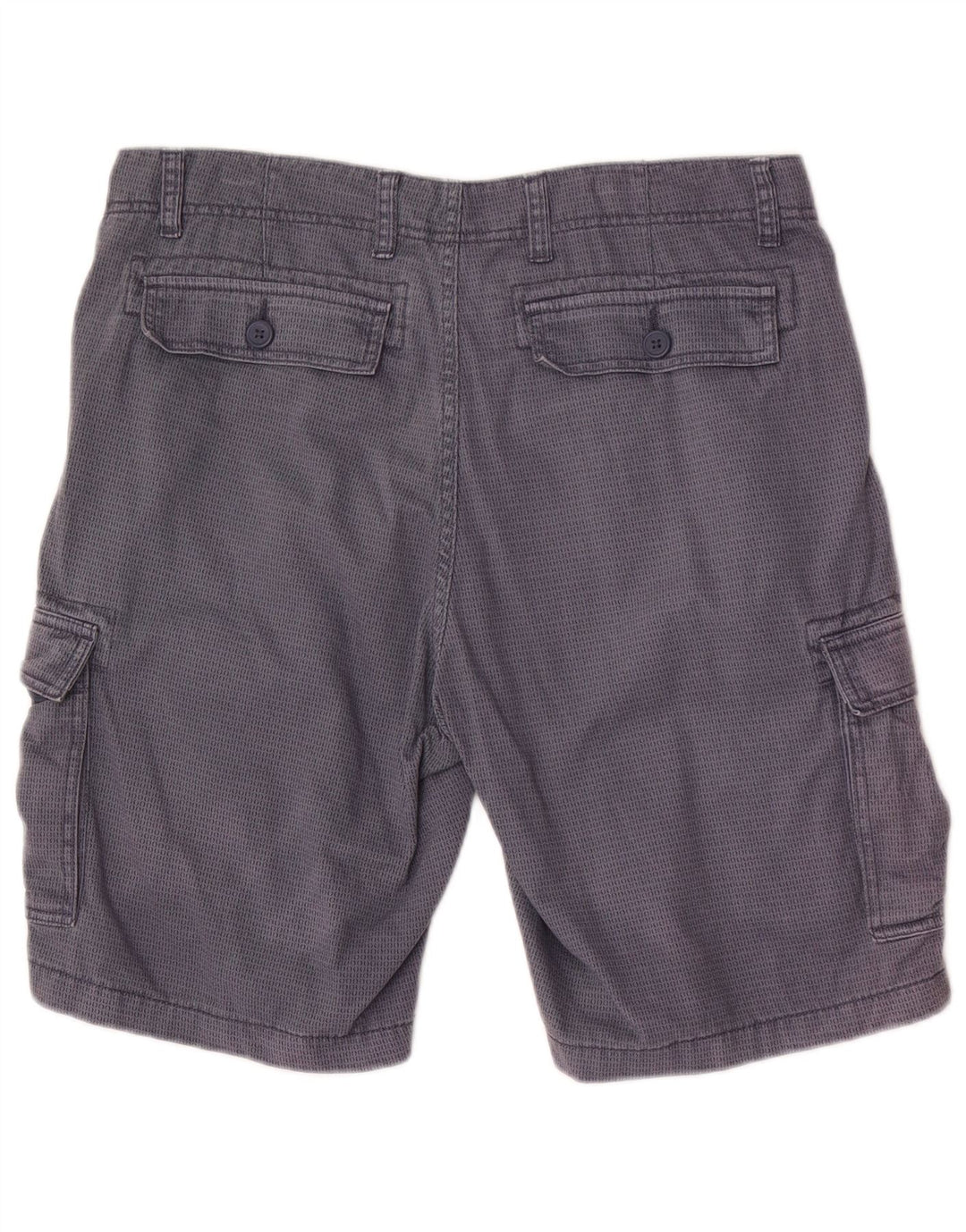 Dack's Short cargo pour homme IT 50 Large W34 Bleu marine en coton à pois