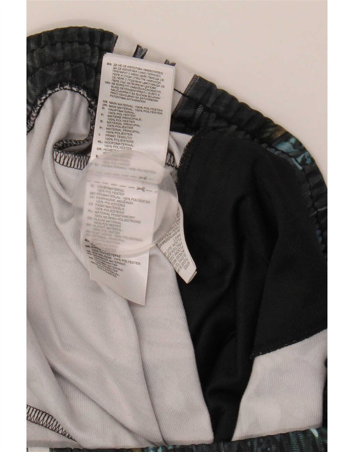 Adidas Pantalon de survêtement pour femme UK 14 Large Polyester Floral Multicolore