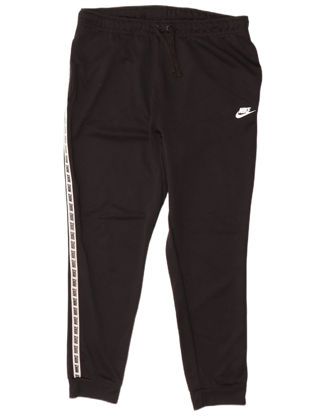 NIKE Pantalon de survêtement graphique pour hommes Joggers Large Noir Polyester